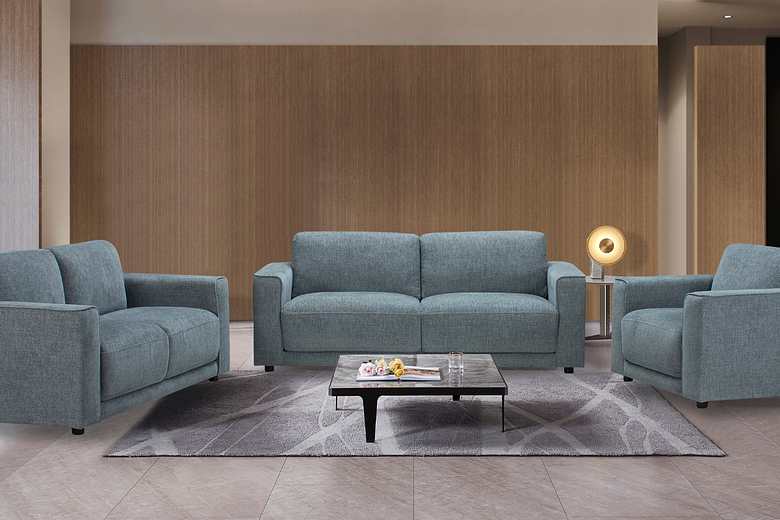ELONA 6 Seater Fabric Sofa (3+2+1) image