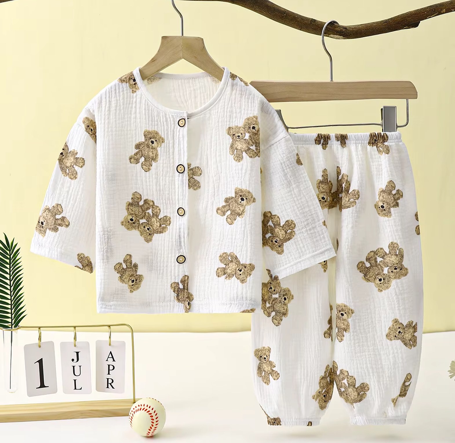 Muslin Cotton Pajamas image
