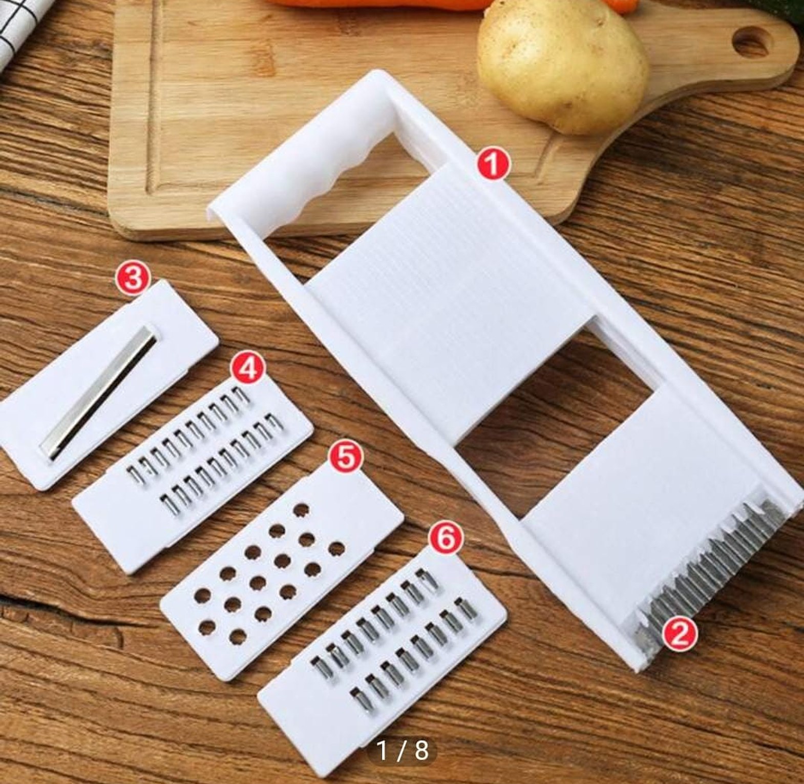 Vegetable Mandoline Slicer - Slicer, Cutter, Grater image