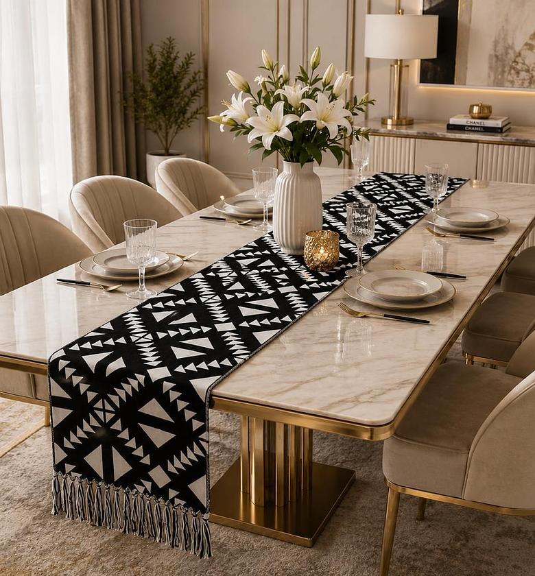 Premium Table Runner – Sleek Elegant Dining Accent image