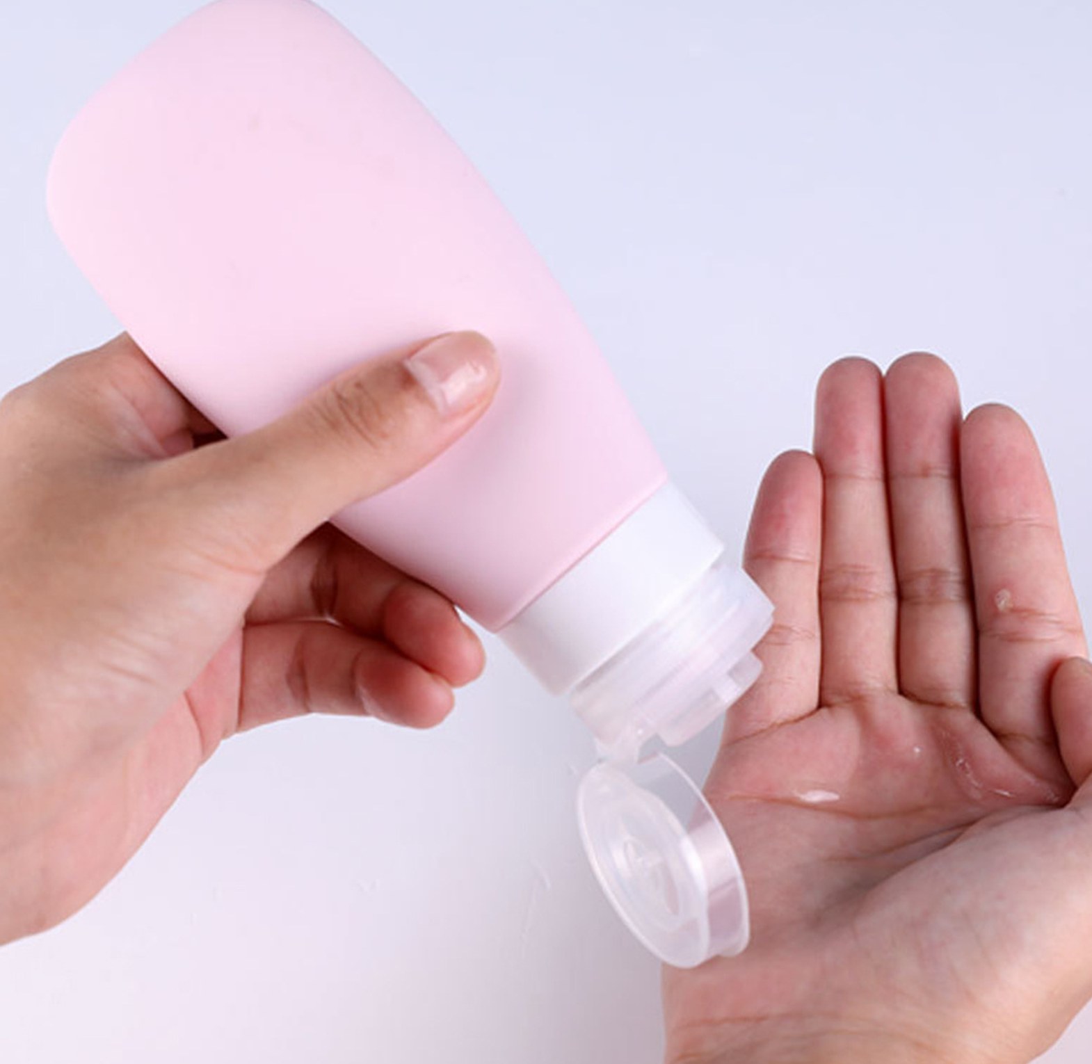 Silicone Travel Refillable Lotion Bottle image
