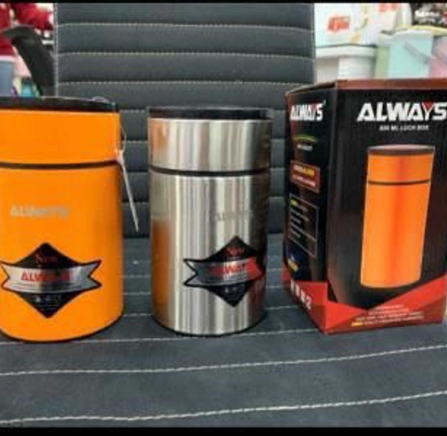 Lunch Box.  800ml Double Wall Vacuum Insulated Food Flask image