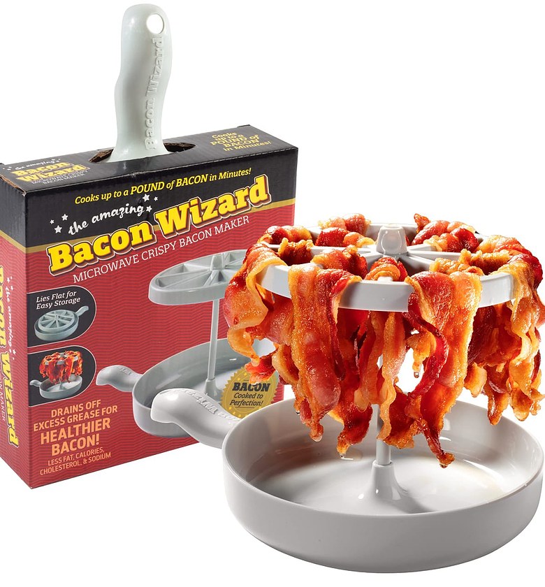 Microwave Bacon Cooker Barbecue Rack image