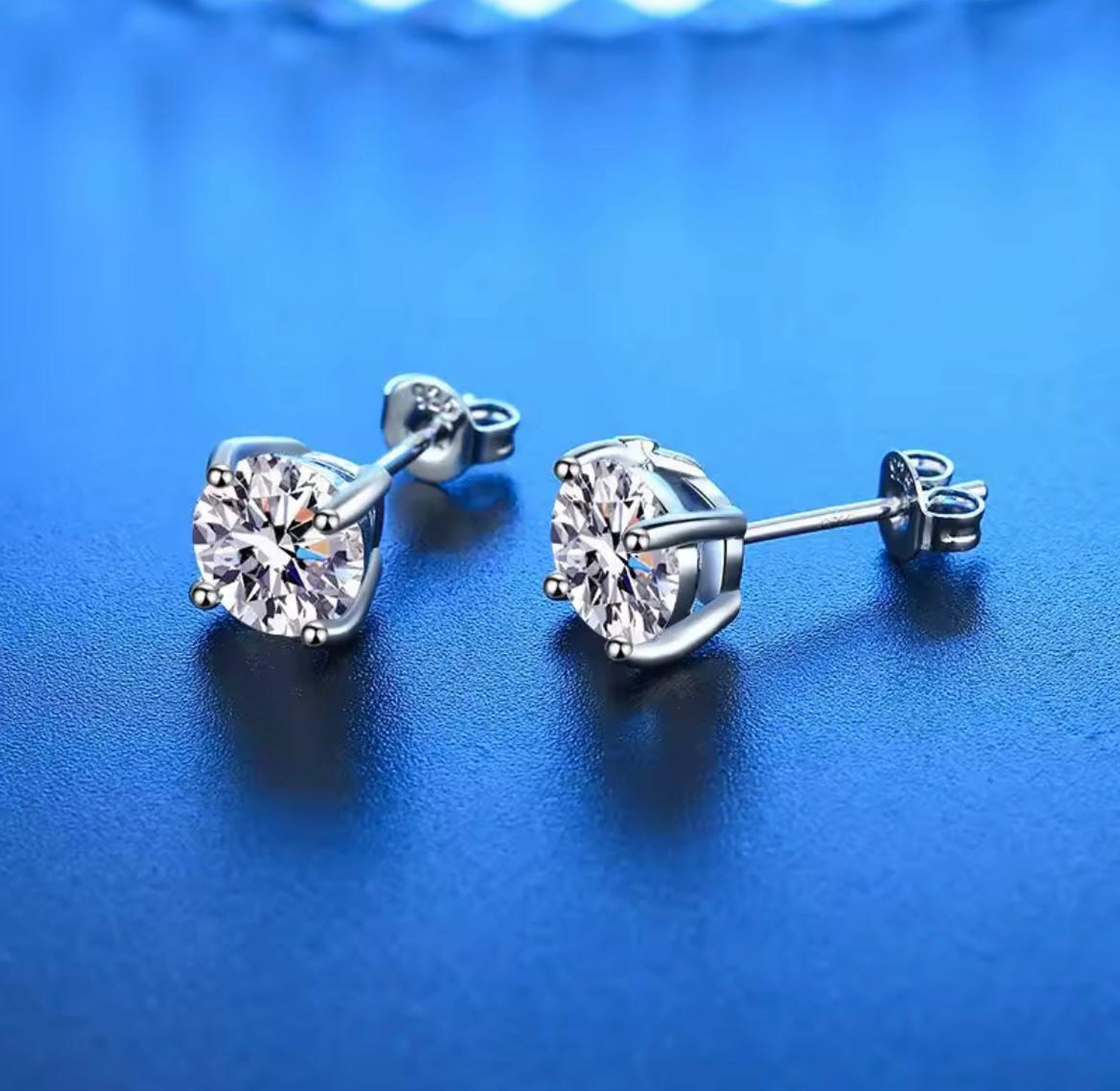 Timeless Solitaire Zenith Stud Earrings image