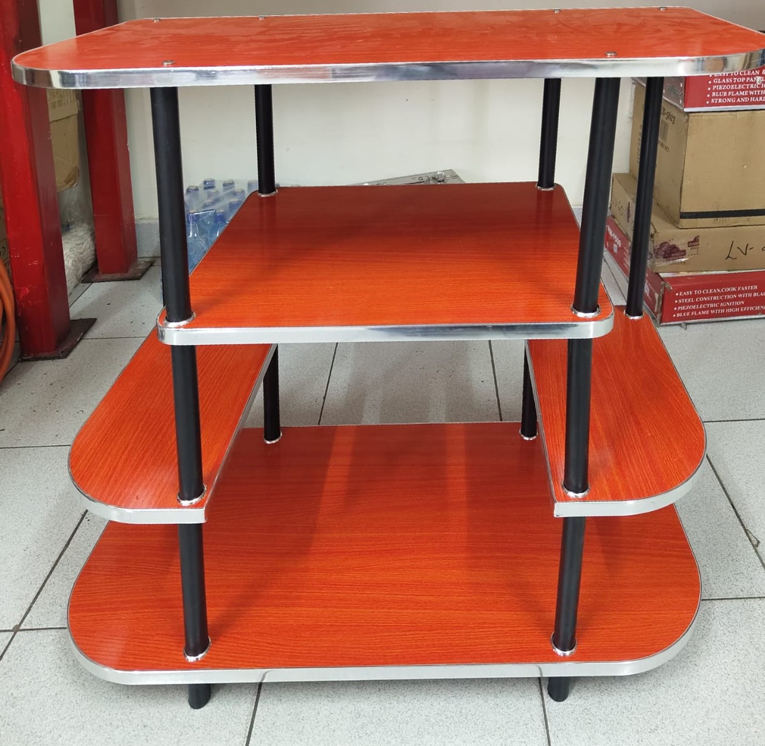 Wooden executive tv stand image