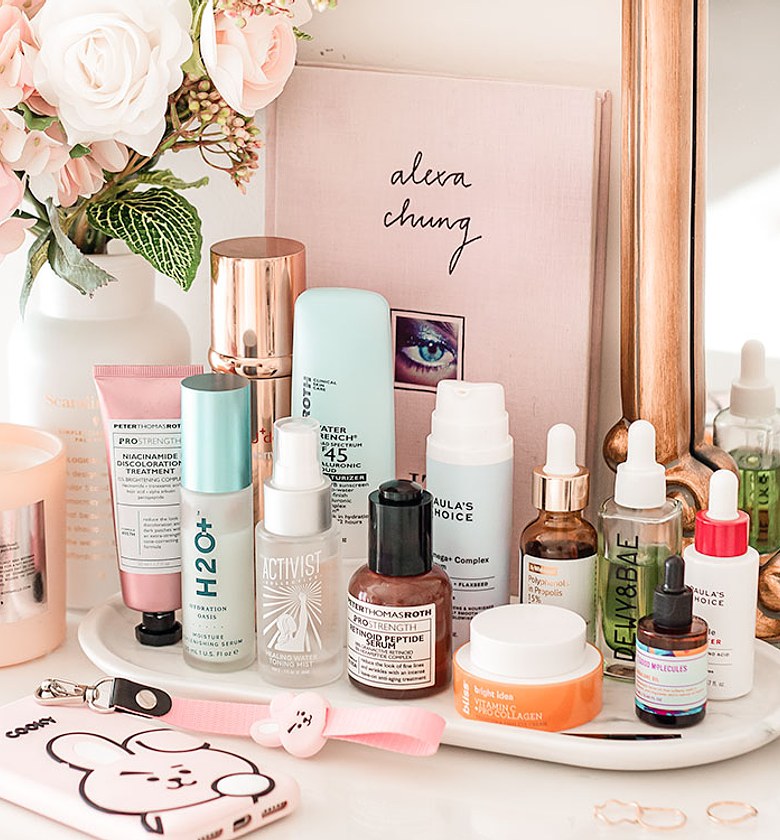 Skincare products 