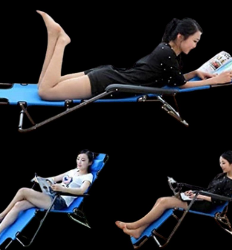 FOLDABLE & PORTABLE OUTDOOR CAMPING  CHAIR image