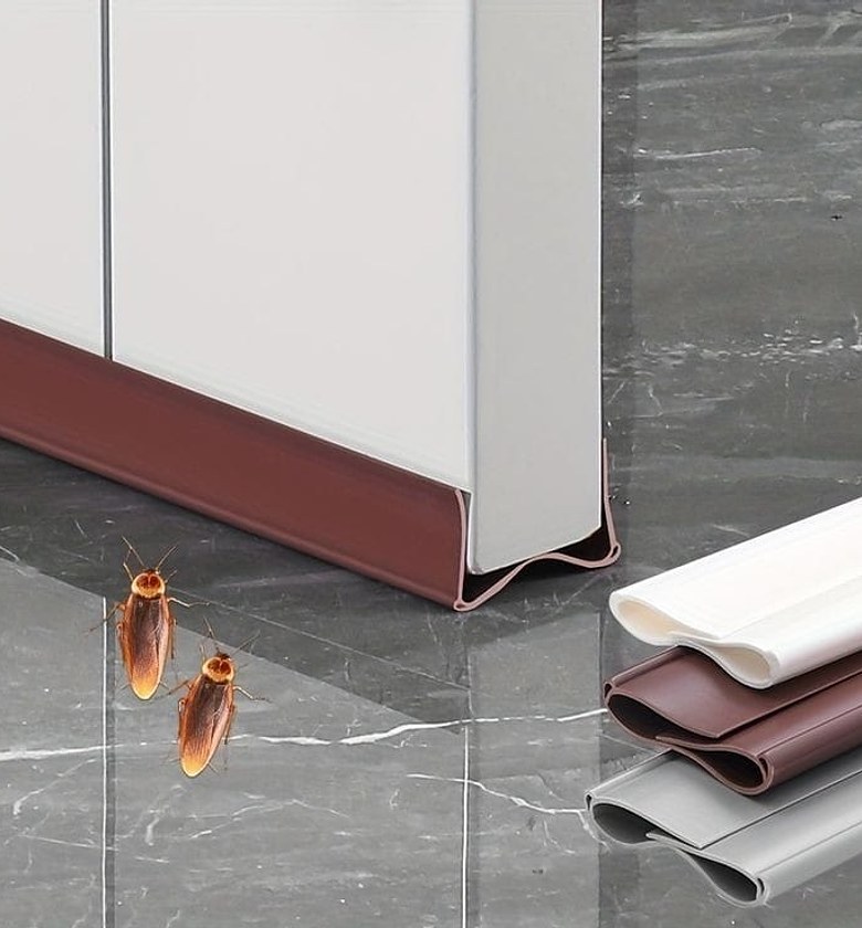 Insect and dustproof Door Bottom Seal Strip, door sealer image