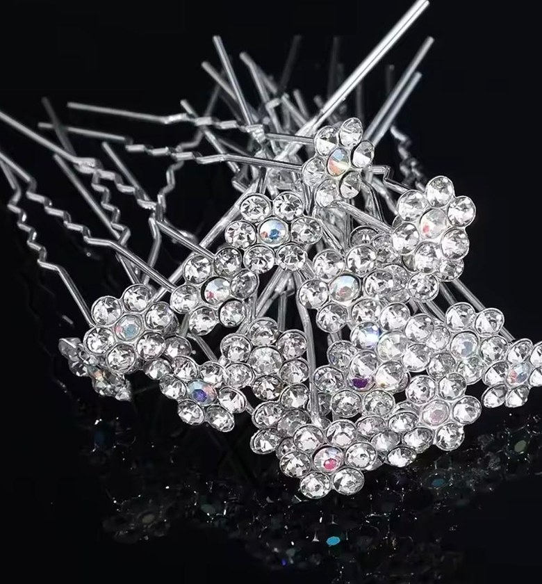 Aurora Bloom Mini Hair Pins image