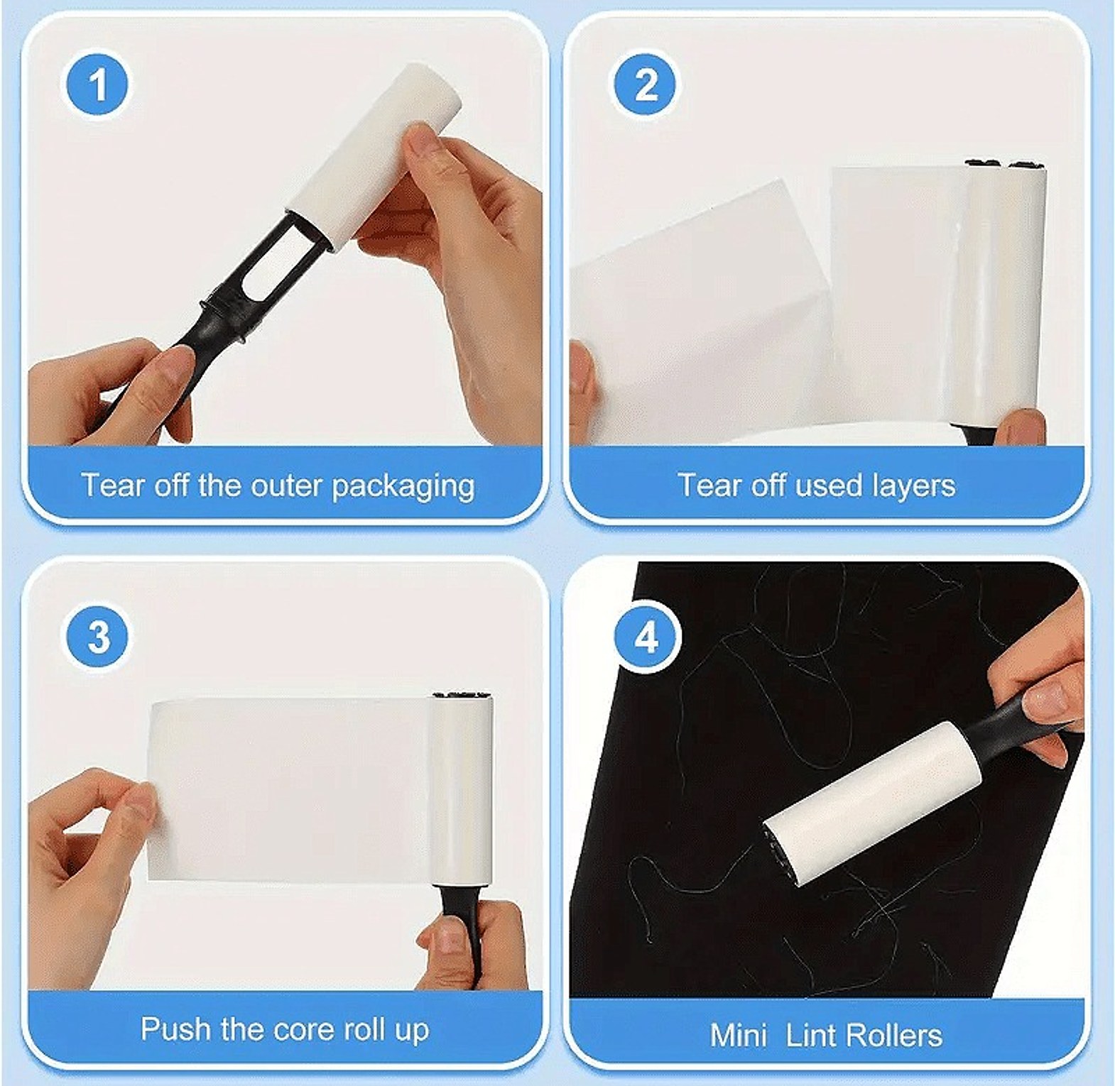 Hair & Lint Remover for Clothes, Carpets, and Fabrics image
