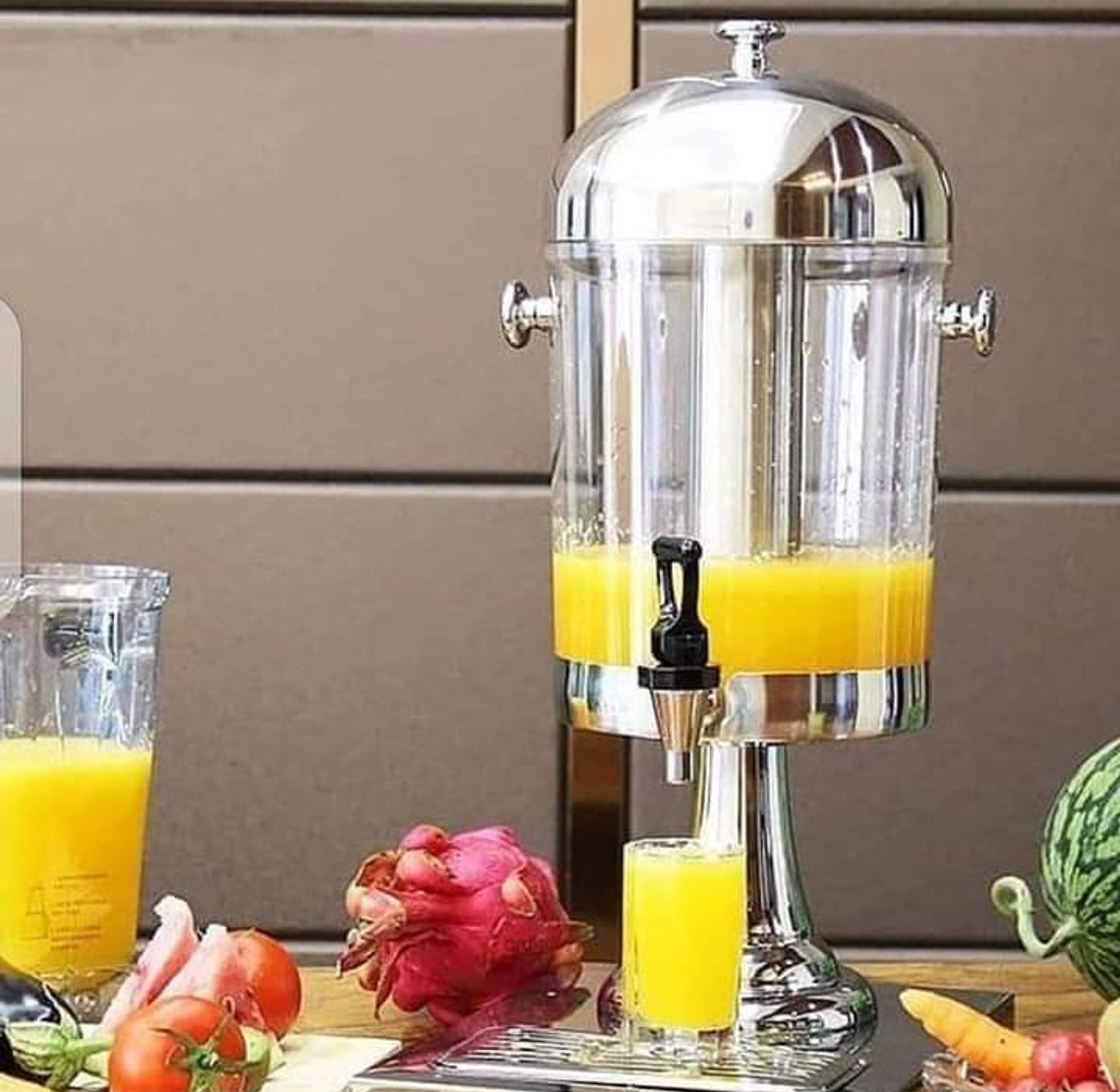 Juice Dispenser. Stainless steel Single  Juice Dispenser Capacity each 8Litres image