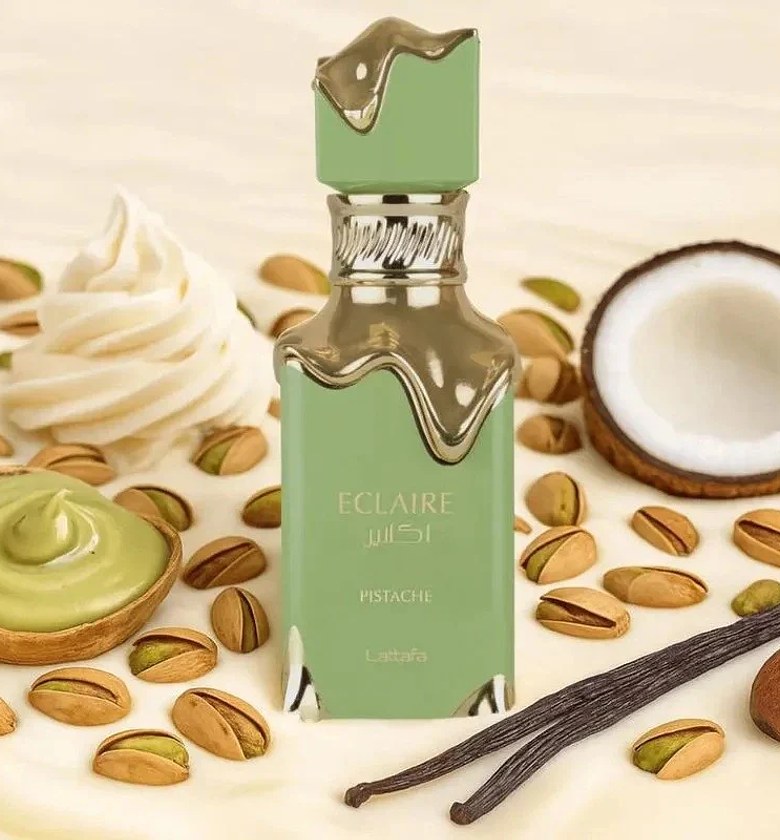 Eclaire Lattafa Eau de Parfum – green variant, 50 ml image
