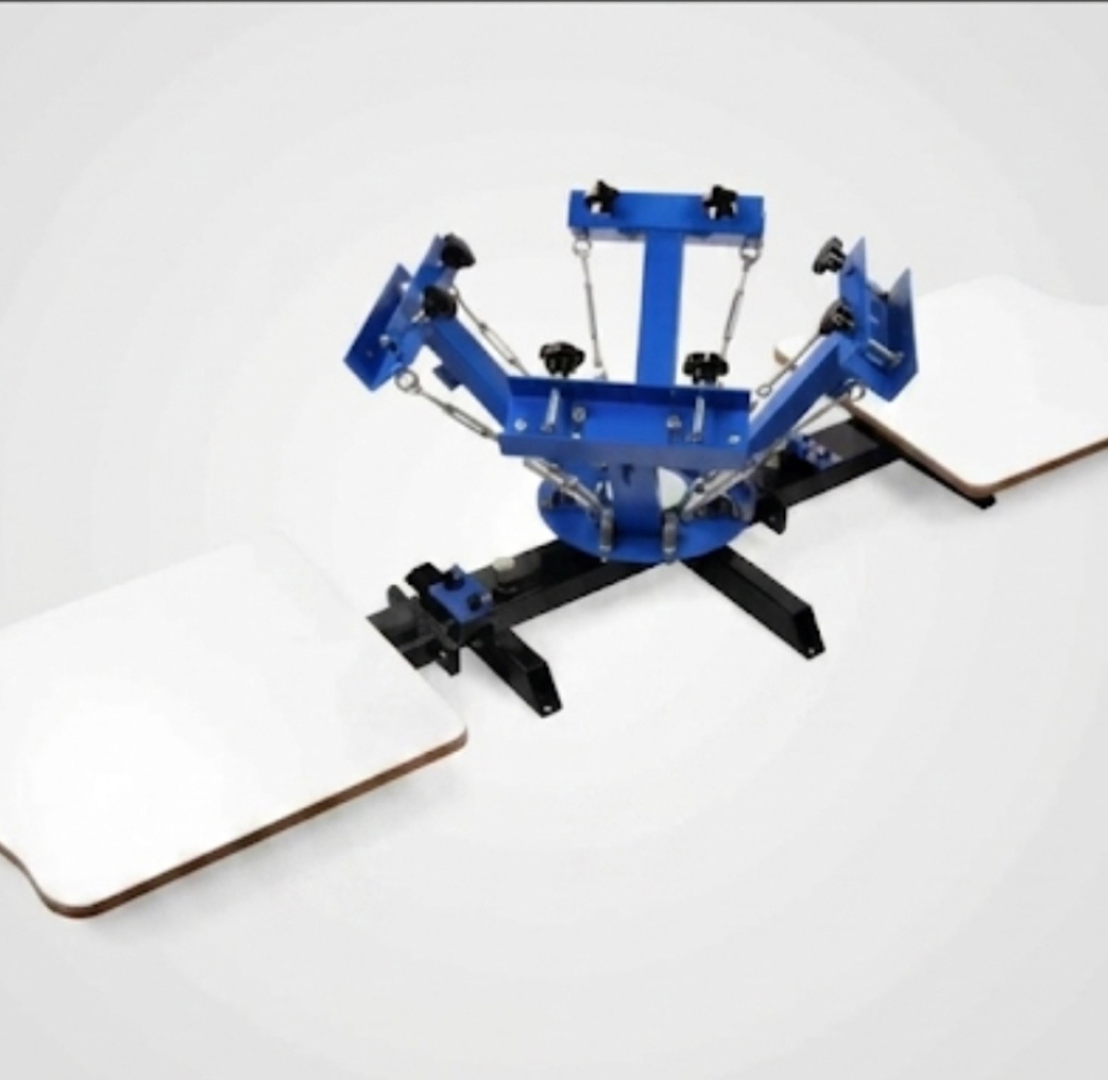 Screen printing machine 4 color 2 station  image