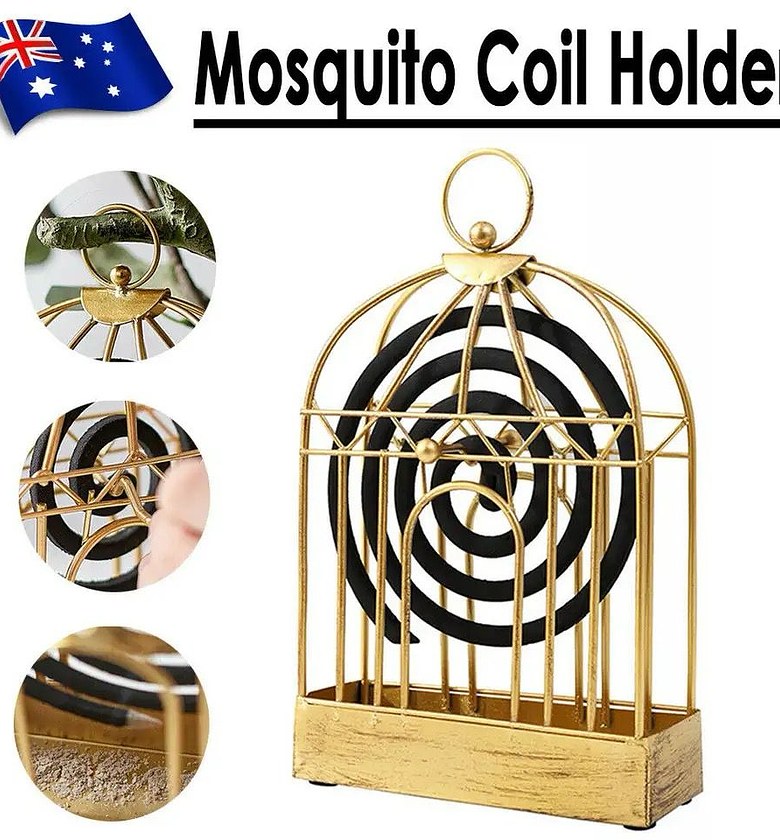 Mosquito Coil Holder – Bird Cage Design image