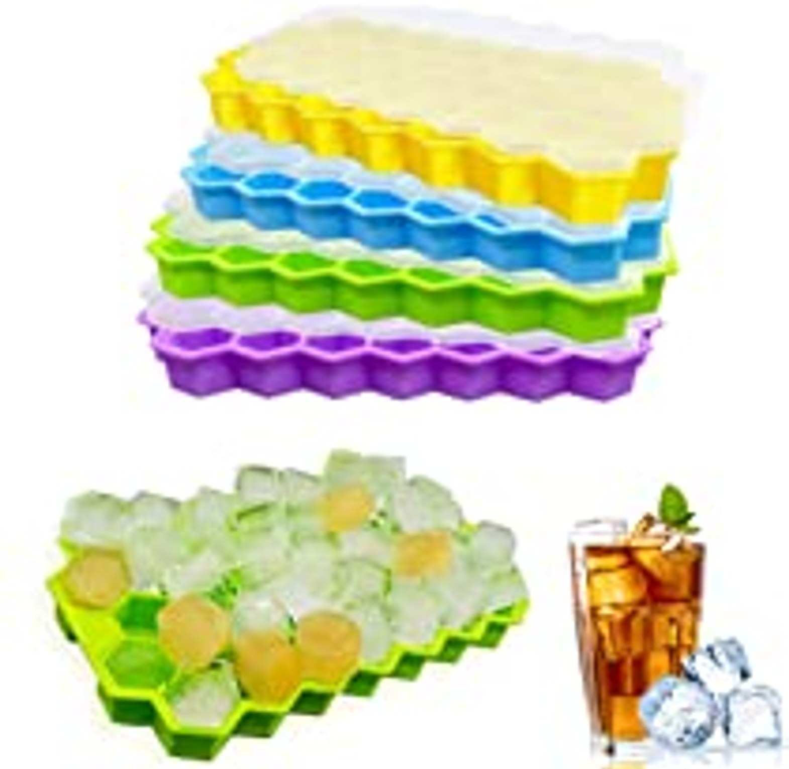 37 grid silicon ice cube maker  image