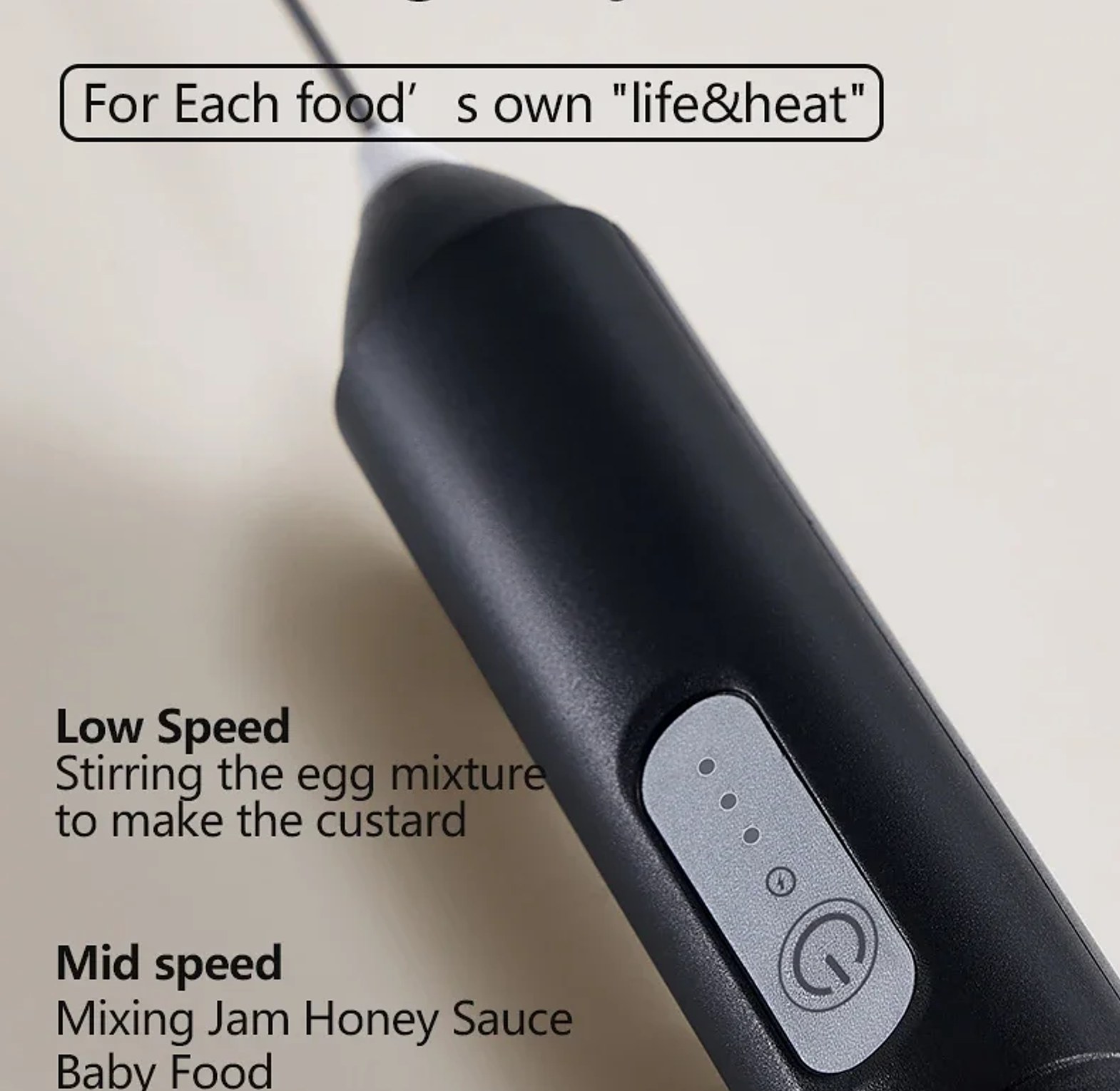 Rechargeable Milk Frother and Mixer image
