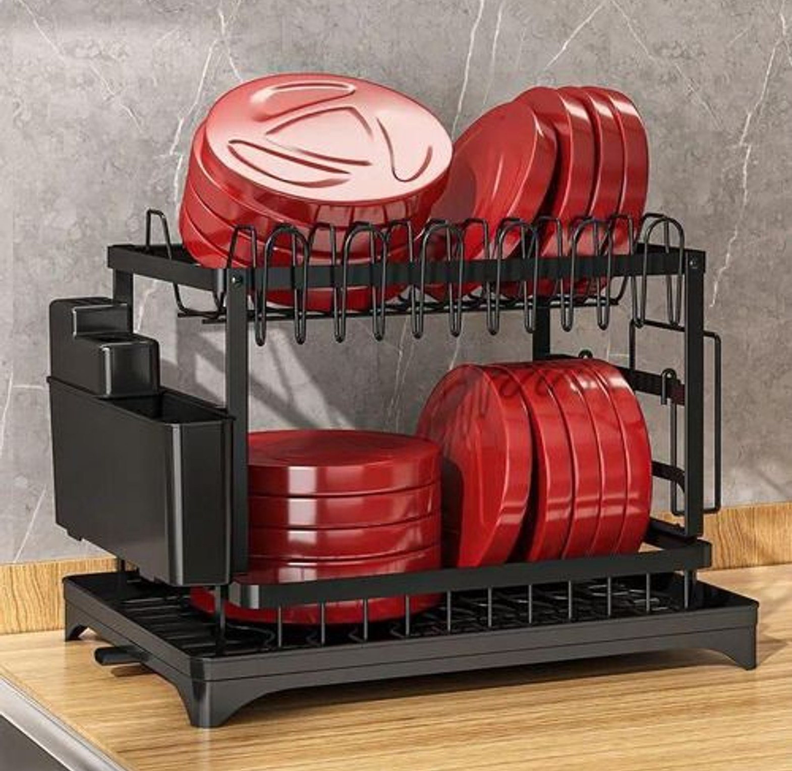 DISH RACK. Classy High Quality Dish Rack Made of carbon steel material image