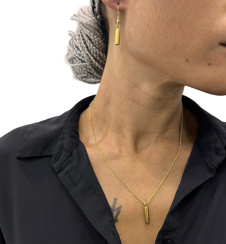 Pillar Bar Necklace  image