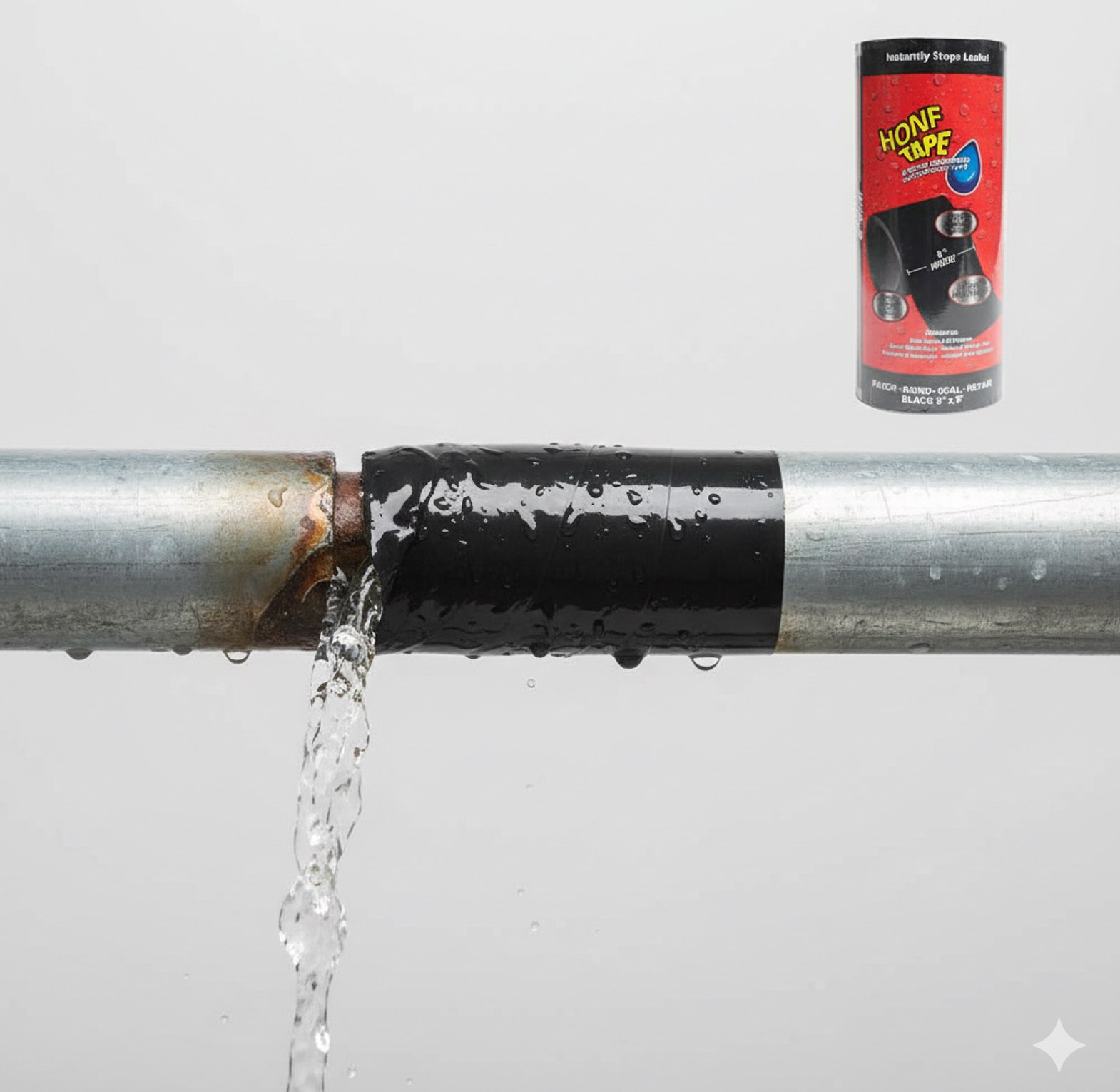 Waterproof Leak Sealing Repair Tape image