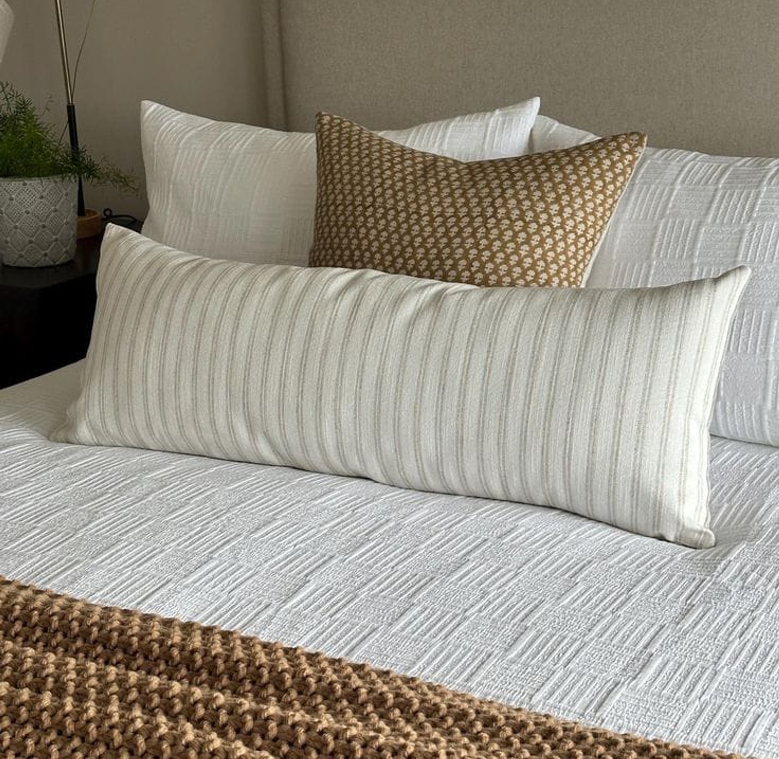 Large lumbar pillows image