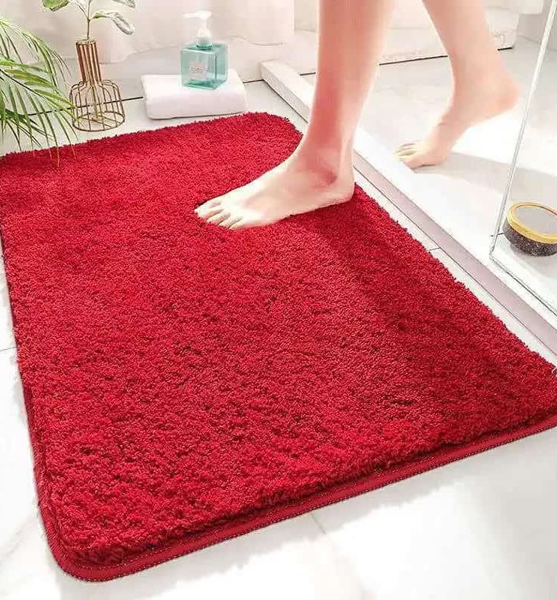 Super Water Absorbent Bathroom Floor Mat  image
