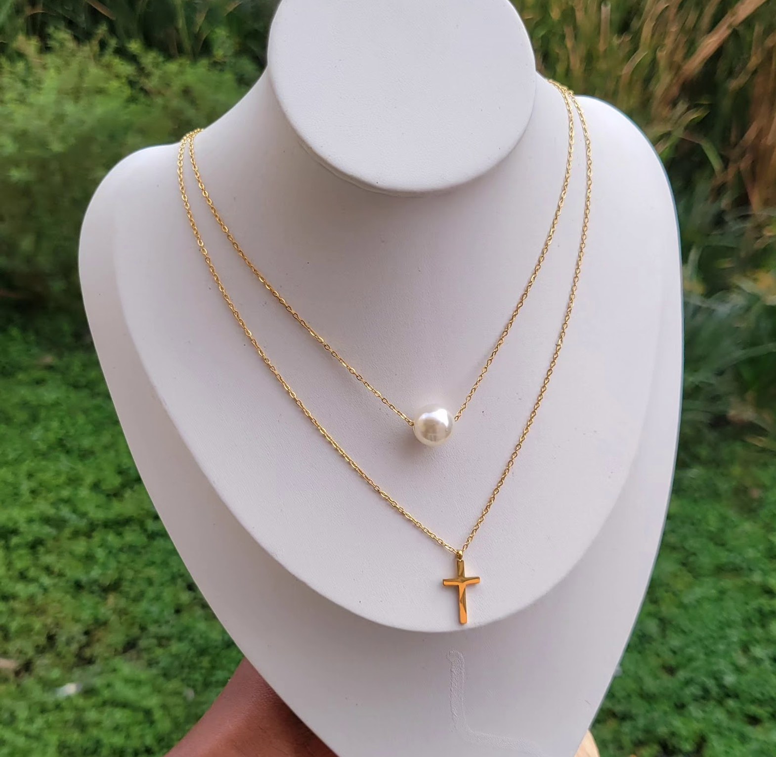 Cross and Pearl image