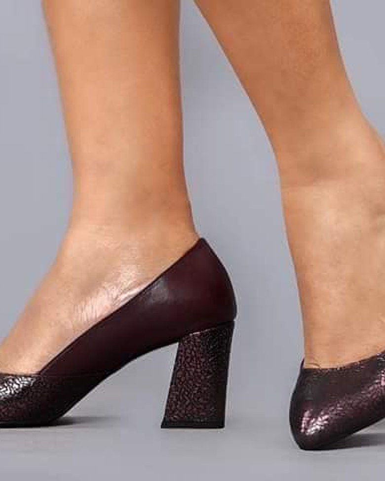 Premium Turkish Pure Leather Wine Red Elegant Shoes image