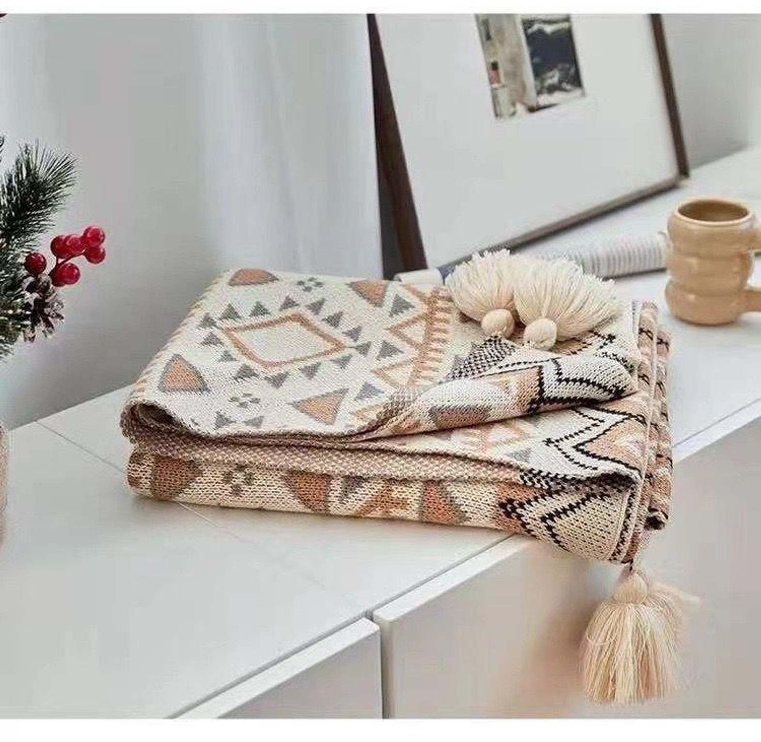 Premium Woven Throw Blanket image