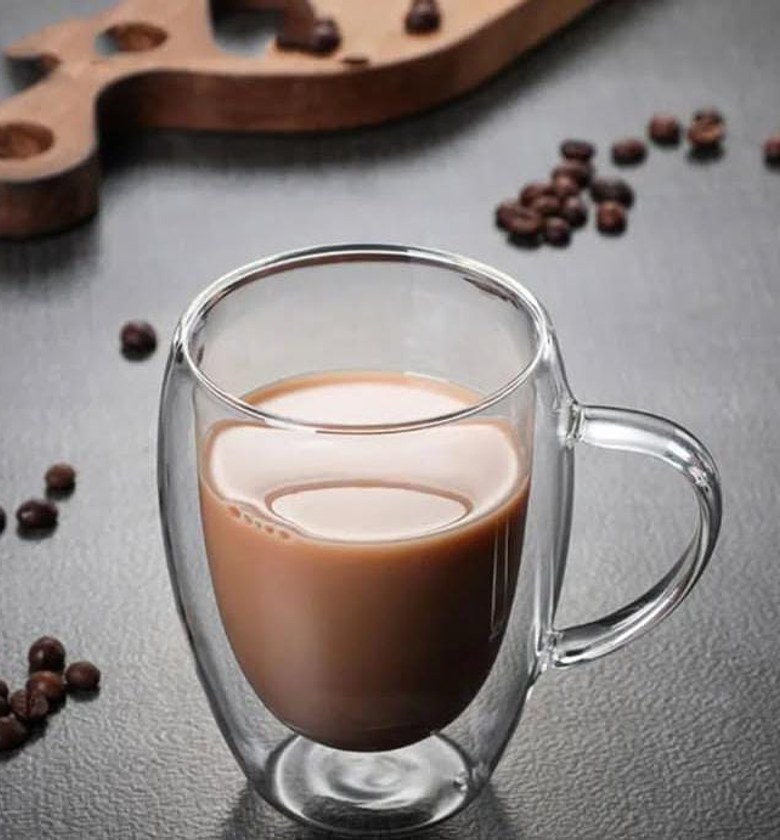 AeroTherm Insulated Glass Coffee Mug (350ml) image