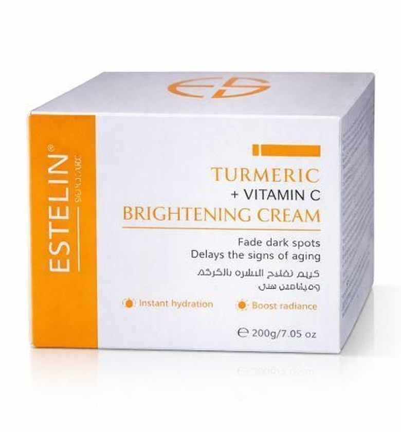 Estelin Turmeric + Vitamin C Brightening Cream – 200 g image