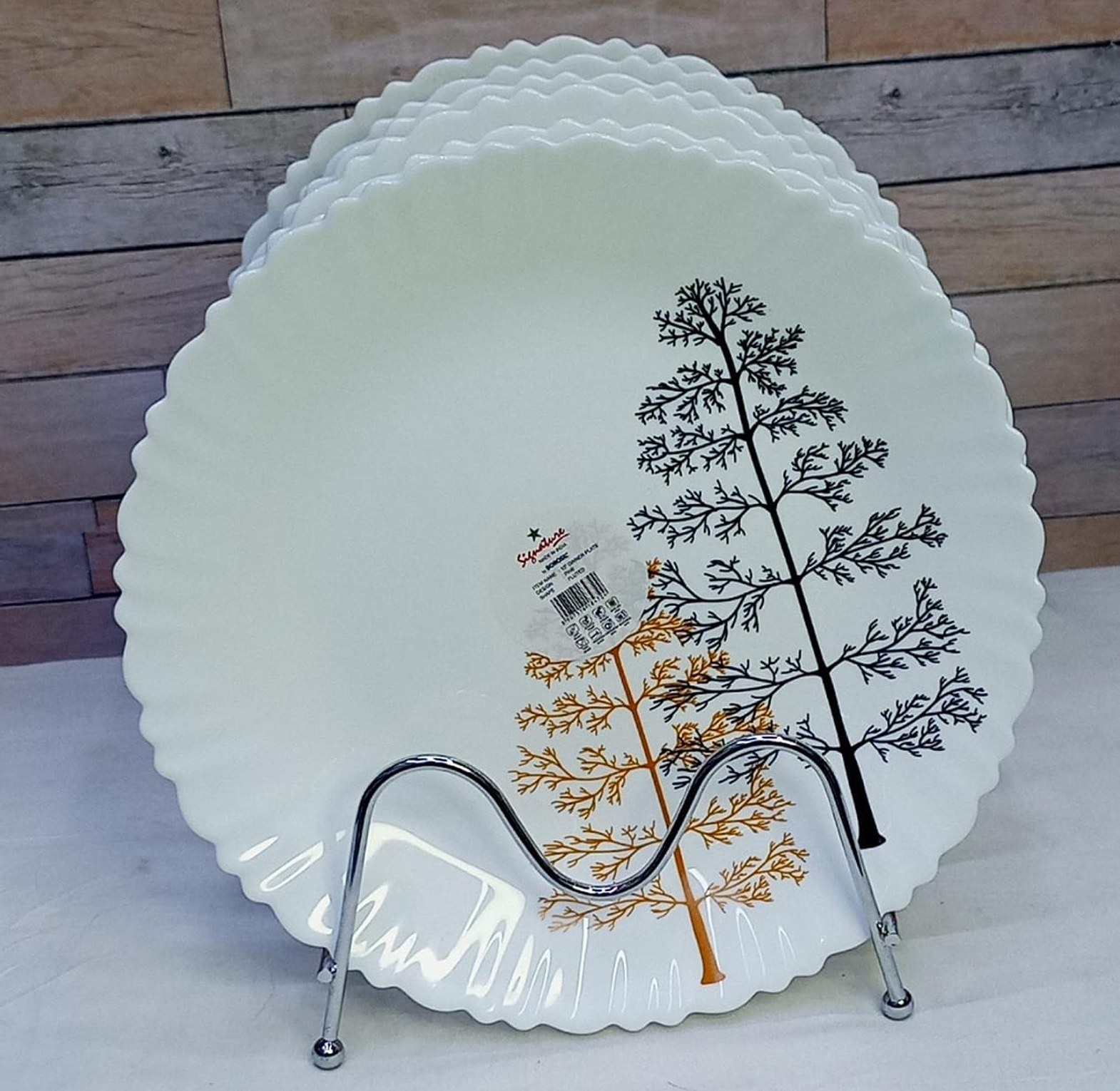  Quality Affordable 6 pc Round Plates image