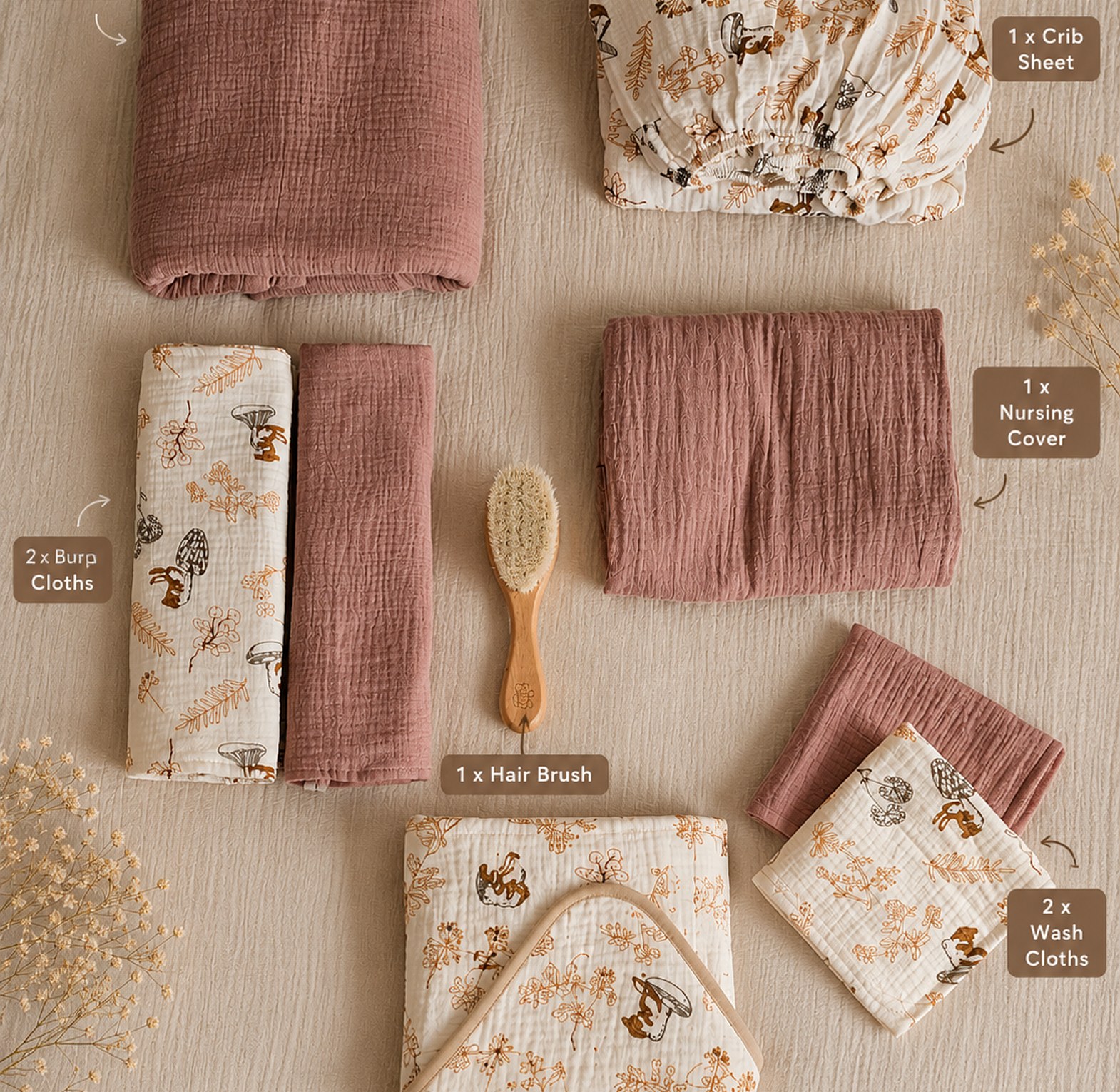 Cocoa Collection – Premium Newborn Essentials Gift Set image