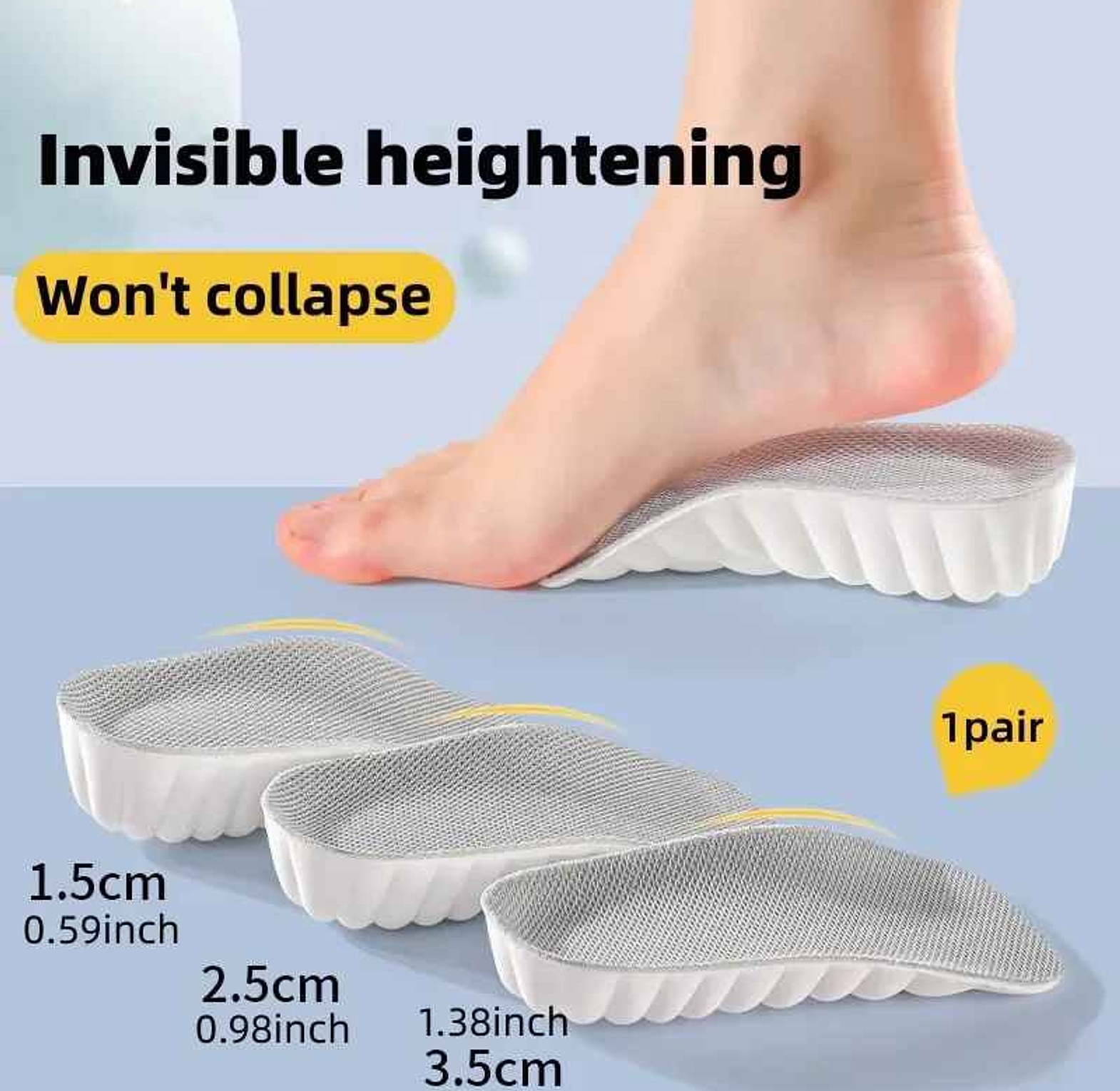 Heel Raiser Foam Pads image