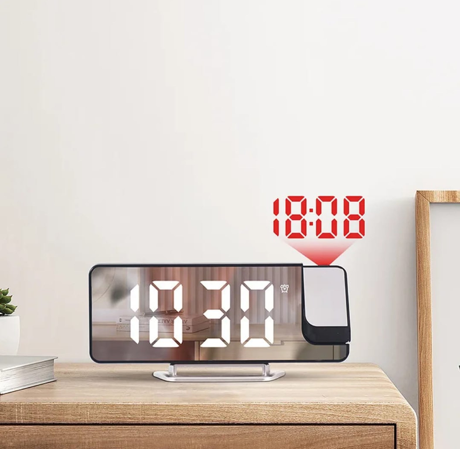 LED Digital Projection Alarm Clock image