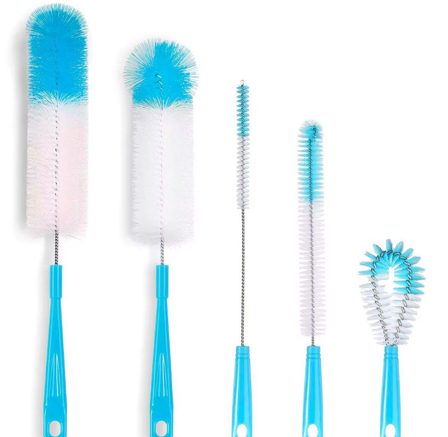 5 Pieces Bottle Cleaning Brushes Set image