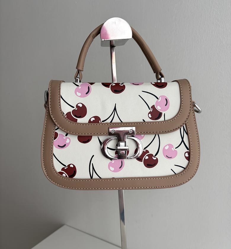 Cherry Bag - White image