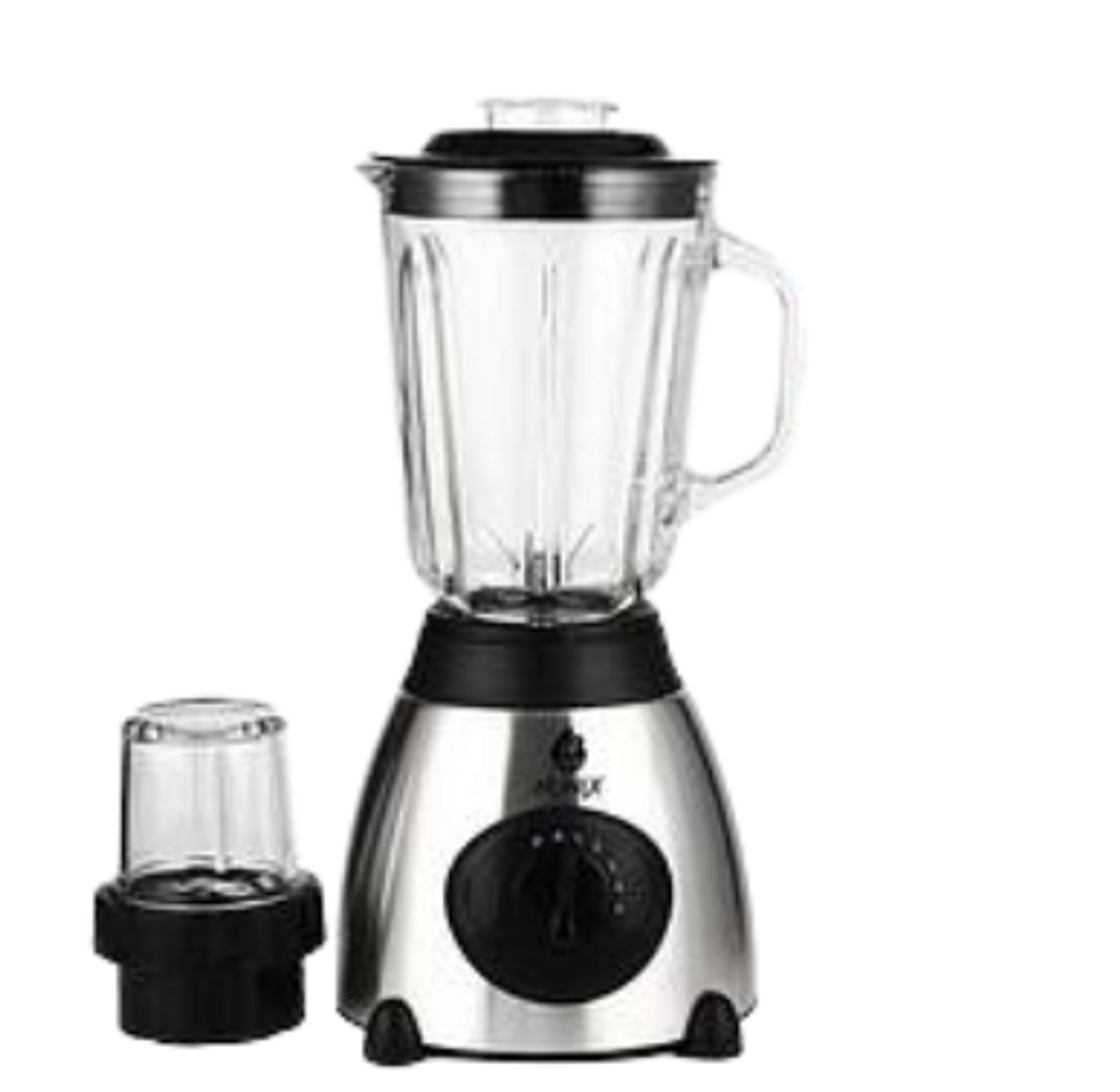 Nunix AK-500 Powerful 2 In 1 Blender With Glass Jar - 1.5L - image