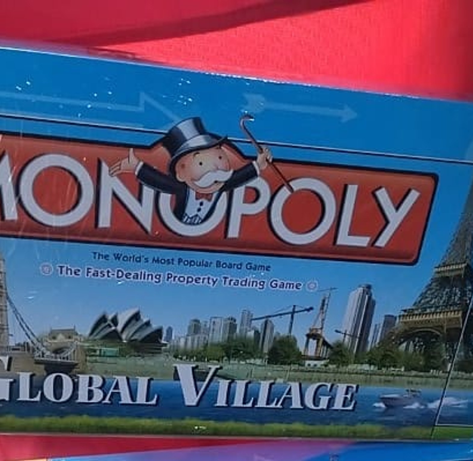 Monopoly Global Village Board image