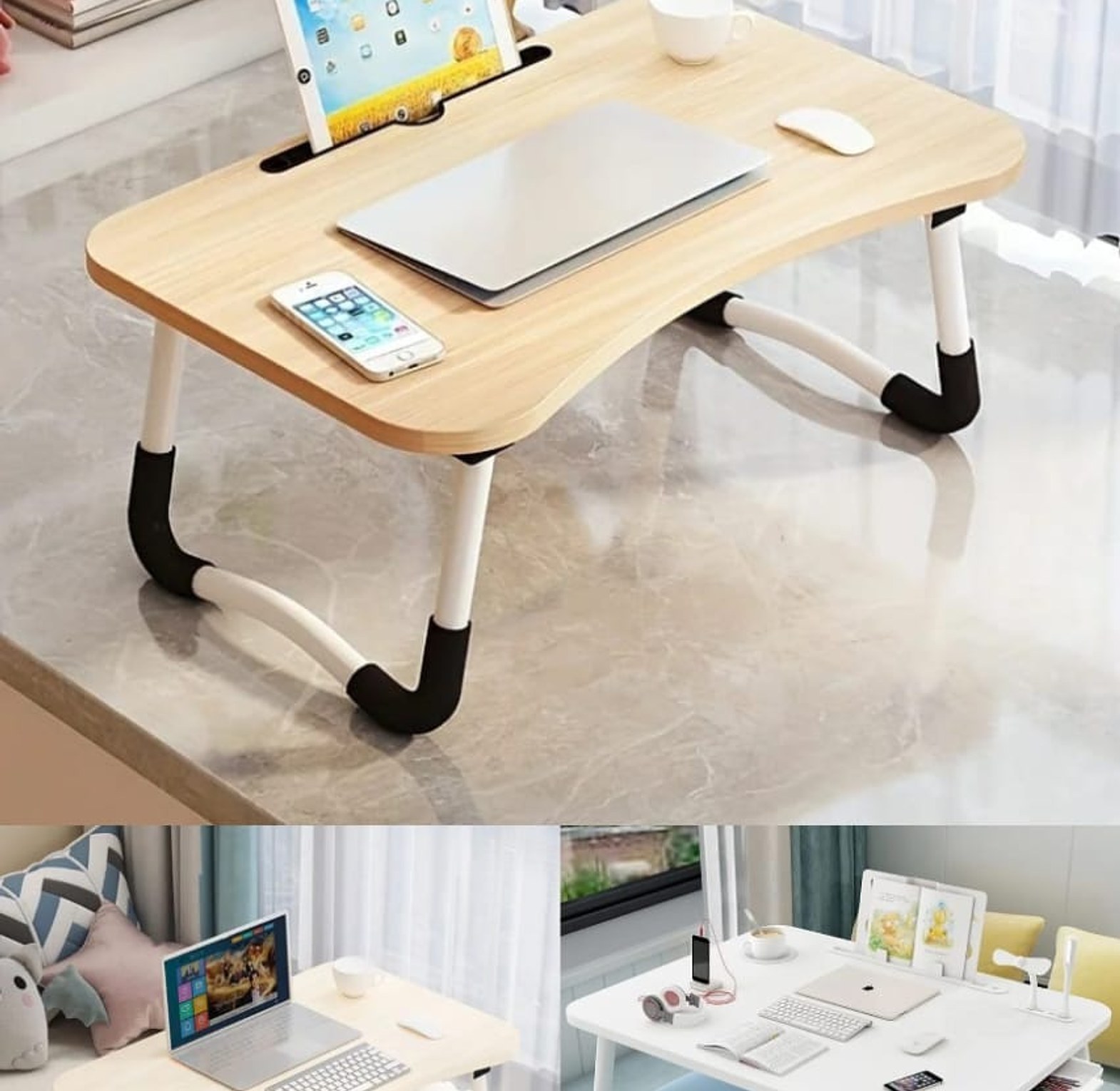 Multipurpose Breakfast and Laptop Table image