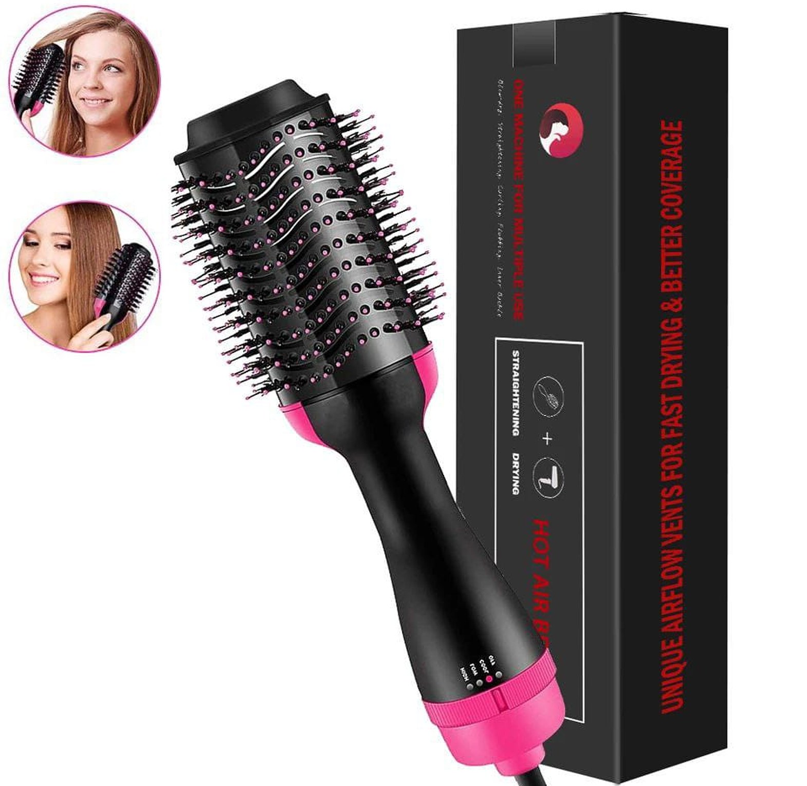2 in 1 blowodry / curling machine  image