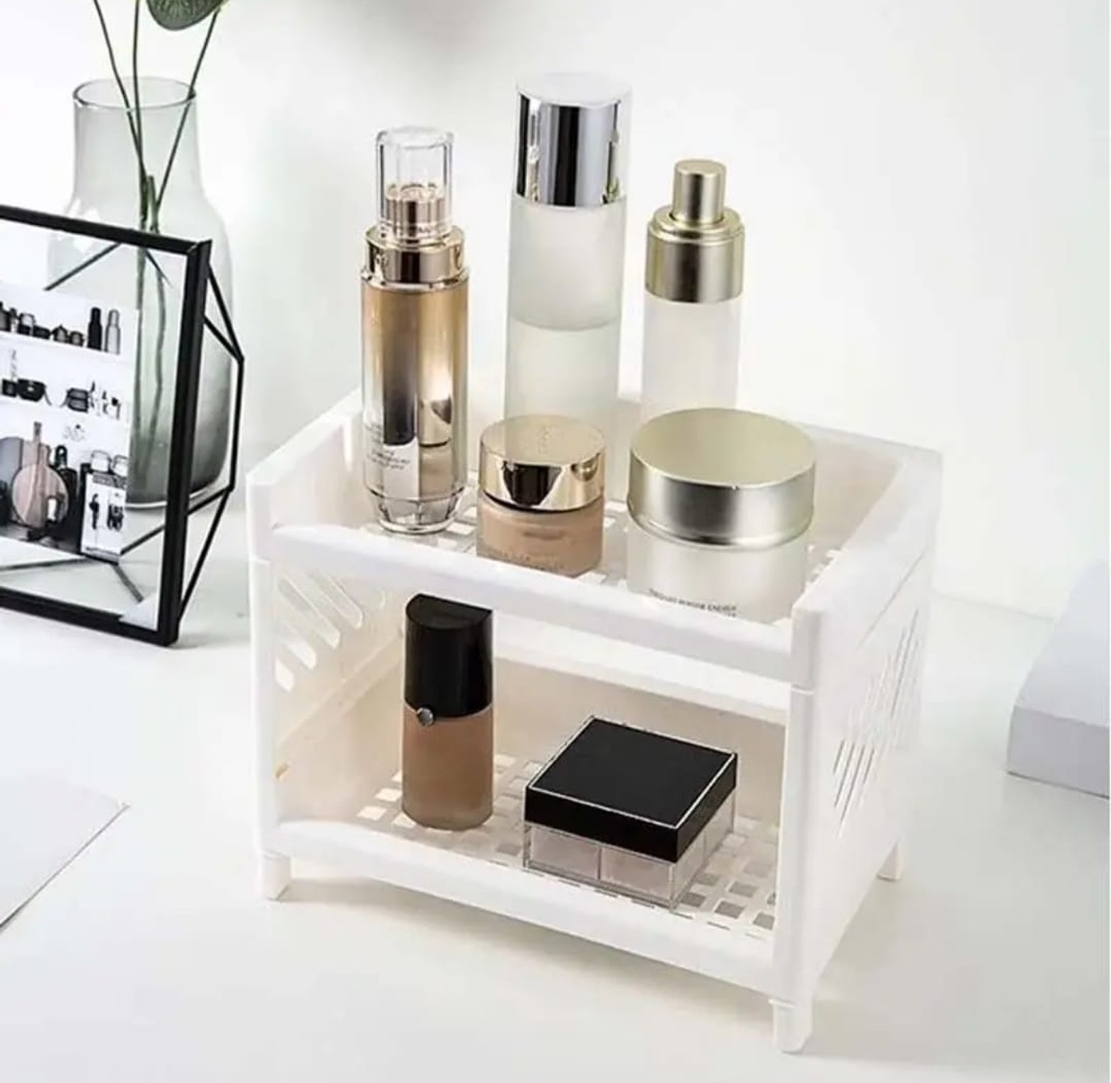 Double Layer Desktop Storage Rack image