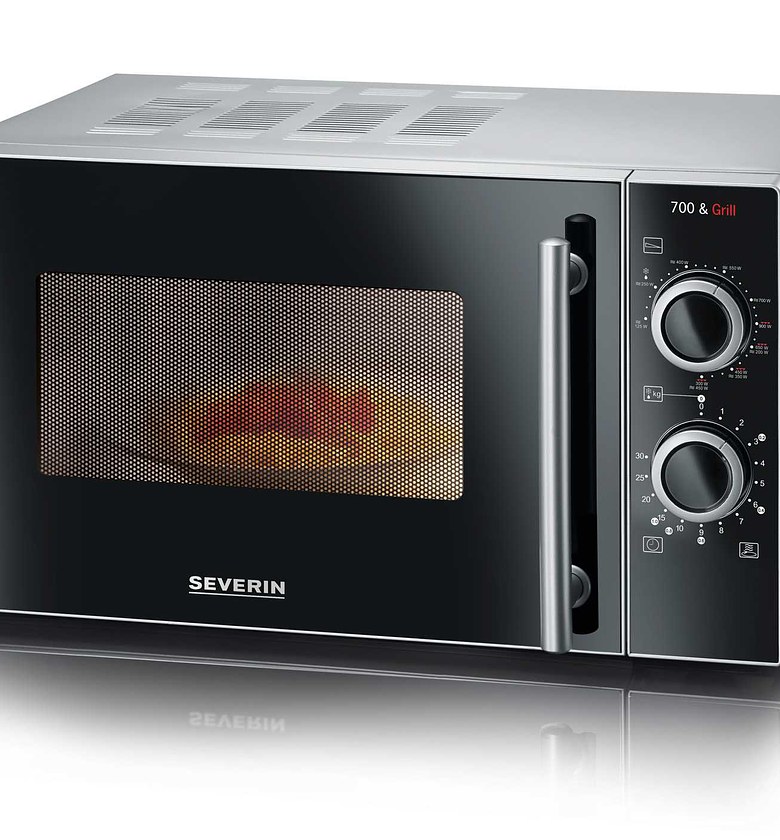 Microwave with grill, app image