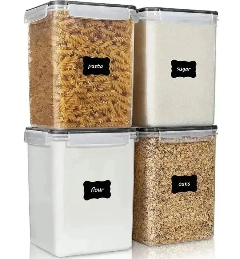4pcs BPA-Free Airtight Food Storage Containers image
