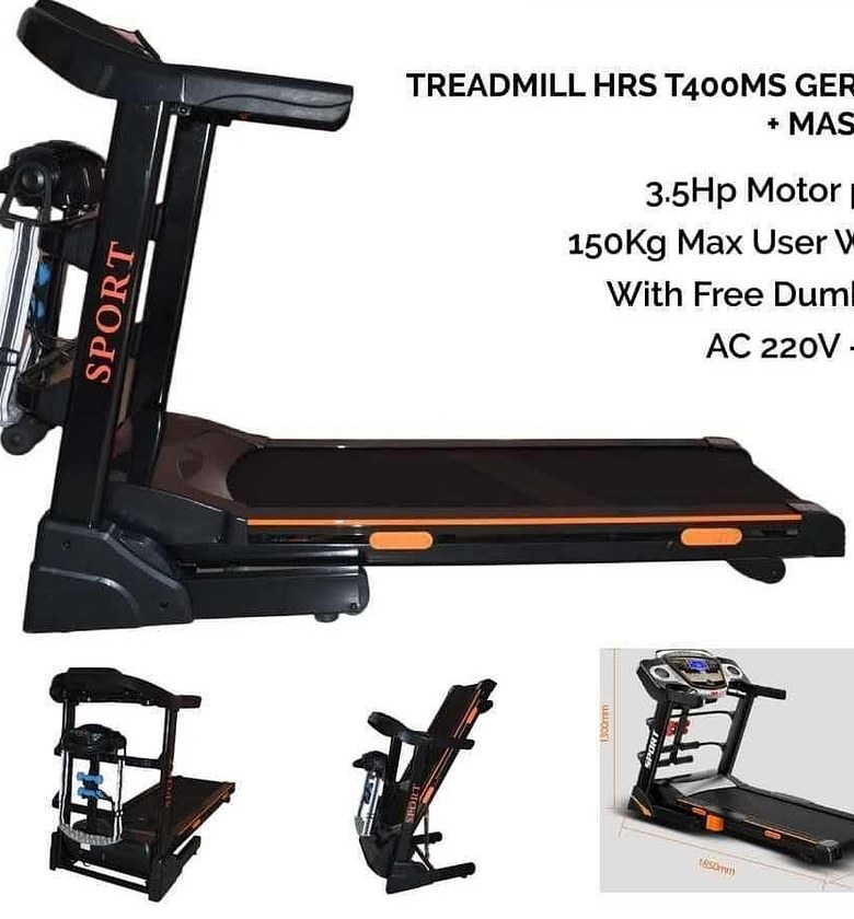 Auto Incline Treadmill with Massage Belt image