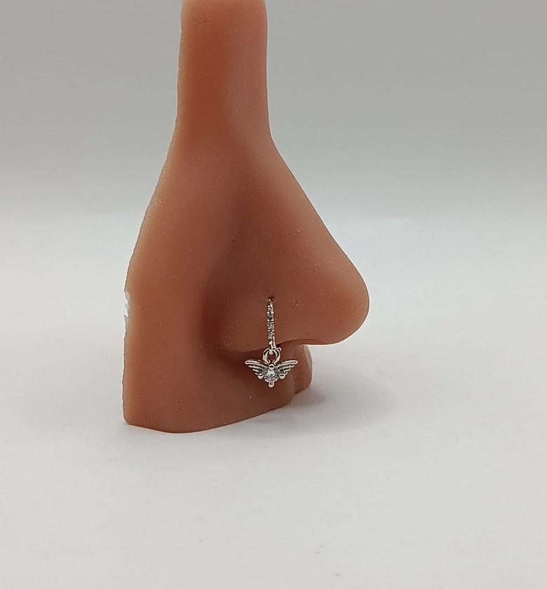 Insect dangling nose ring  image