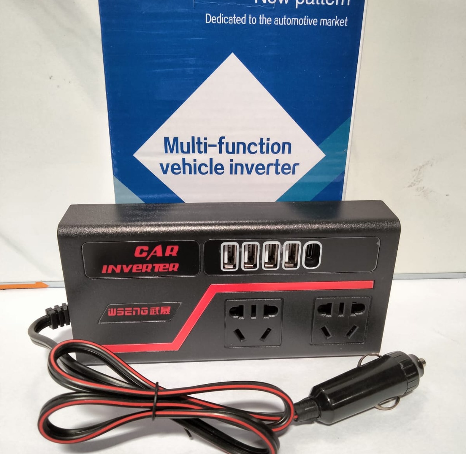 MULTI-FUNCTION VEHICLE INVERTER  Input 10-15V/20-28V Output 110V/220V image