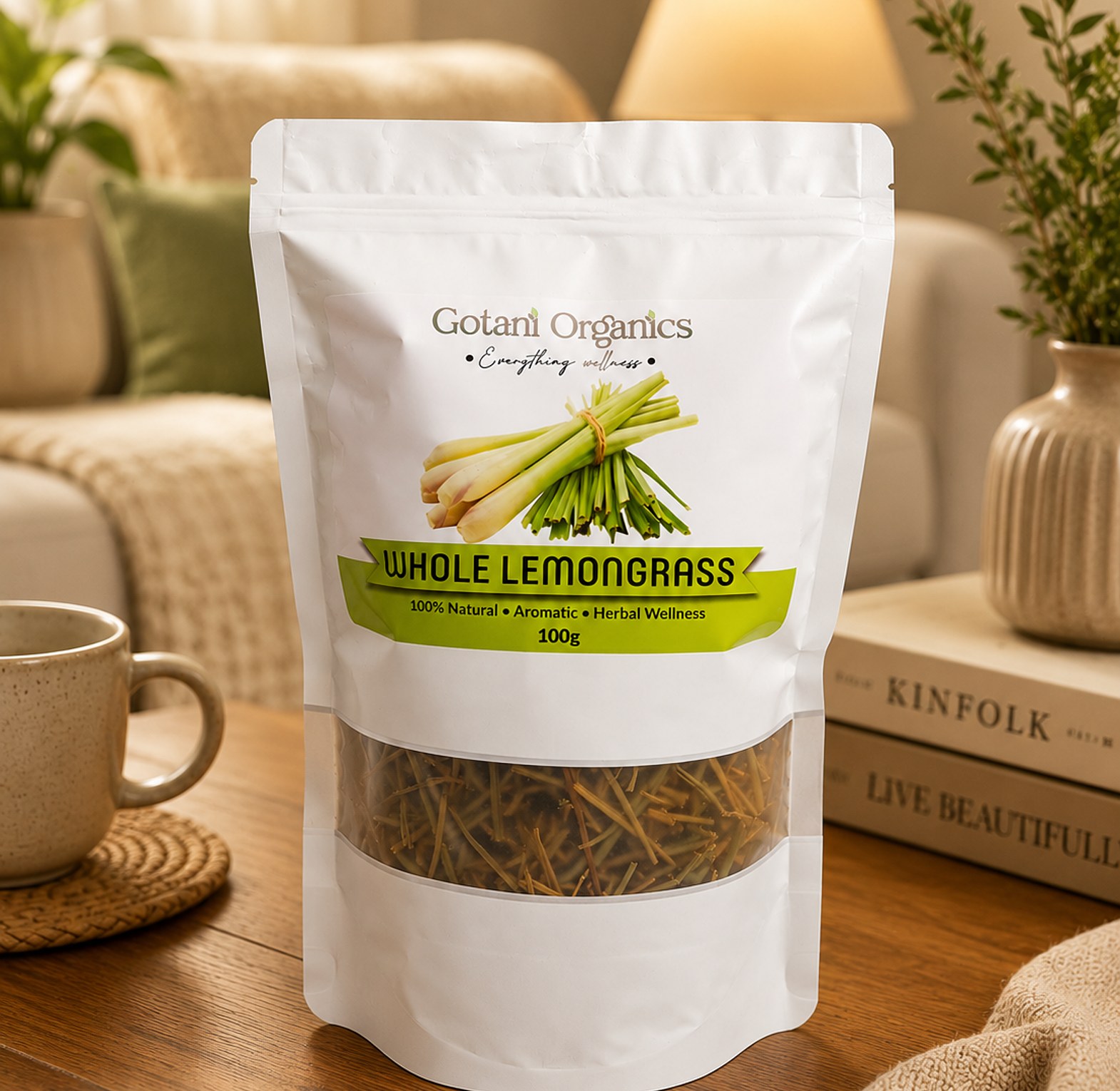Dried Lemongrass Tea image