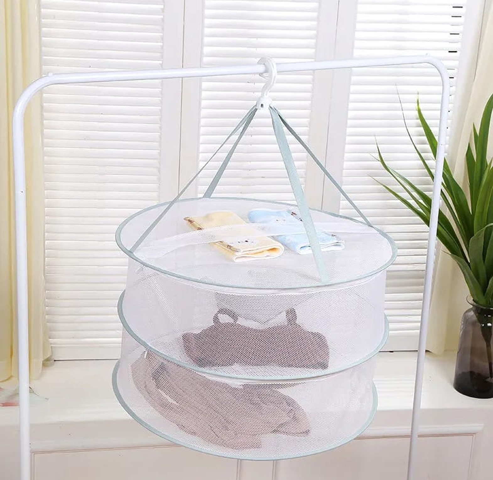 Clothes Drying Basket Hanging Net image
