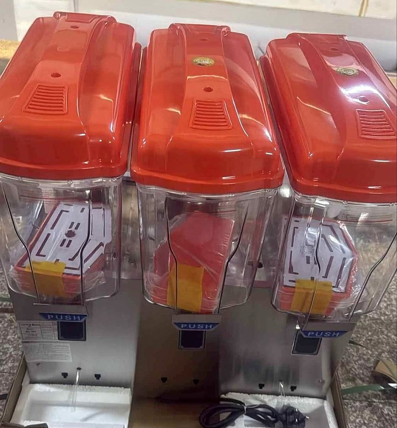 3 slot juice dispenser image