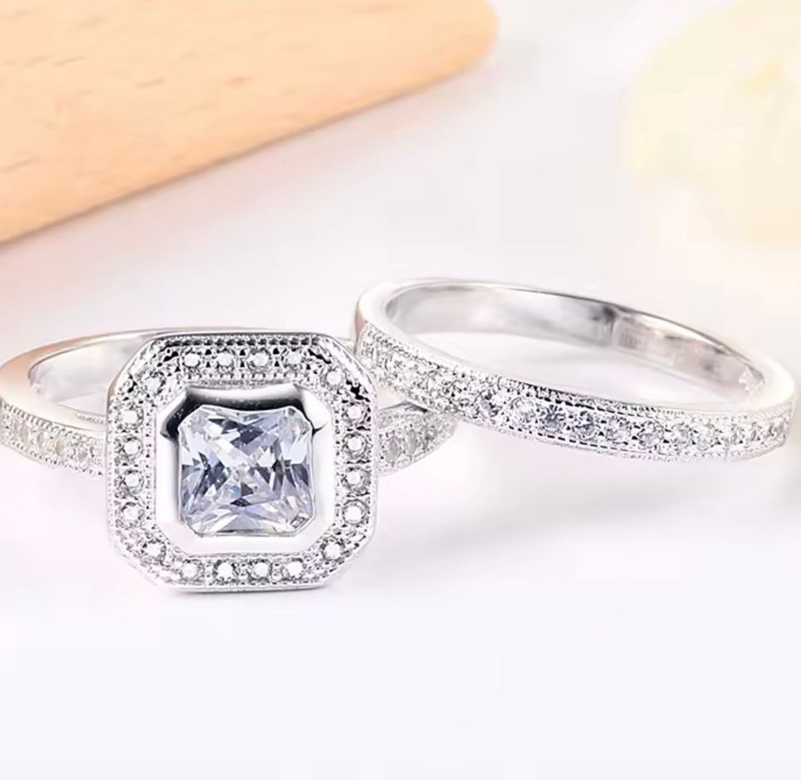 Double pure silver image